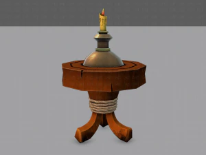 lamp post v02 3D Model
