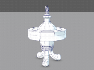 lamp post v02 3D 模型