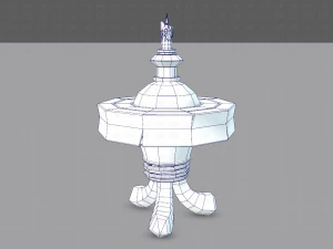 lamp post v02 3D Model