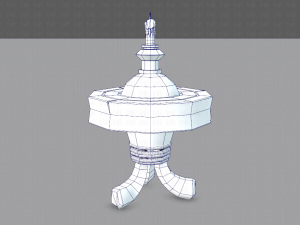 lamp post v02 3D 模型
