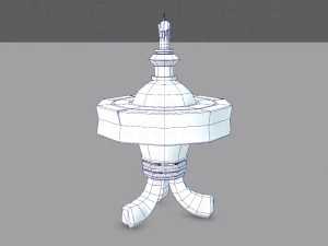 lamp post v02 3D Model