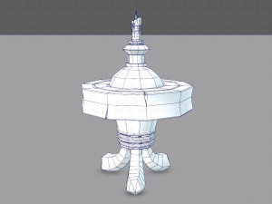 lamp post v02 3D 模型