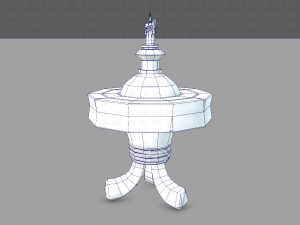 lamp post v02 3D 模型