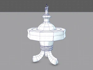lamp post v02 3D Model
