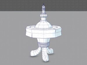 lamp post v02 3D 模型