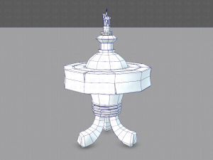 lamp post v02 3D 模型