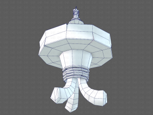 lamp post v02 3D 模型