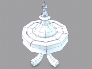 lamp post v02 3D 模型