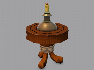 lamp post v02 3D 模型