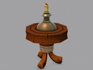 lamp post v02 3D Model