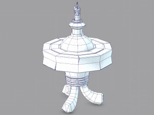 lamp post v02 3D Model