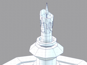 lamp post v02 3D 模型