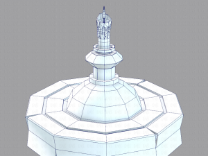 lamp post v02 3D 模型