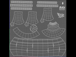 lamp post v02 3D Model