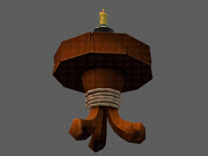 lamp post v02 3D Model