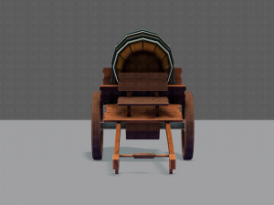 medieval cartv02 3D Model