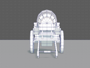 medieval cartv02 3D Model