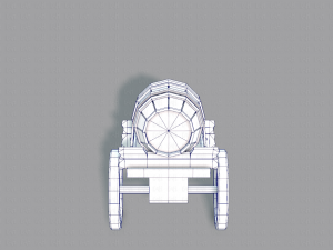 medieval cartv02 3D Model