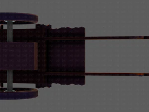 medieval cartv02 3D Model