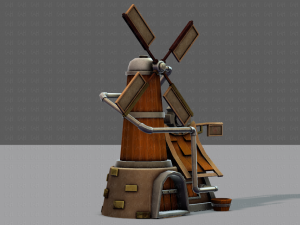 wind turbine v01 Model 3D