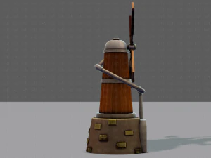 wind turbine v01 3D Model