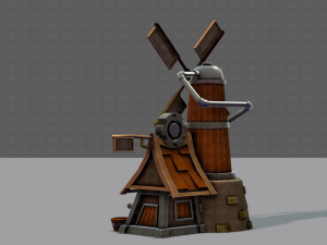 wind turbine v01 Model 3D
