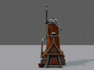 wind turbine v01 Model 3D