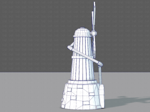 wind turbine v01 Model 3D