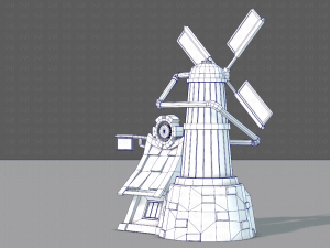 wind turbine v01 Model 3D