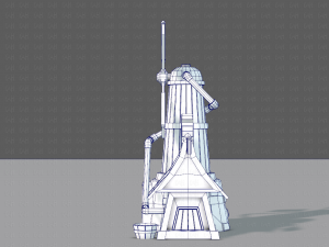 wind turbine v01 Model 3D