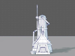 wind turbine v01 3D Model