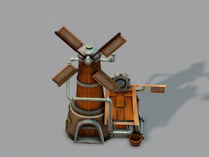 wind turbine v01 3D Model