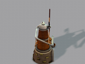 wind turbine v01 Model 3D