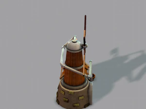 wind turbine v01 3D Model