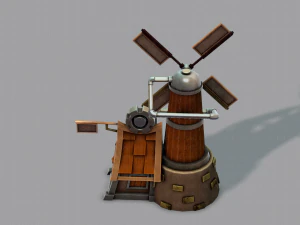 wind turbine v01 3D Model
