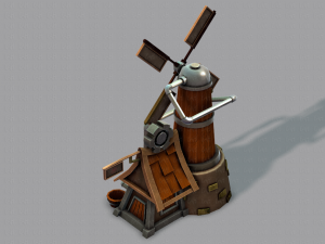 wind turbine v01 Model 3D