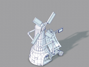 wind turbine v01 Model 3D