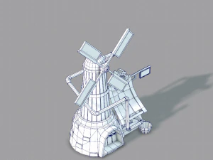 wind turbine v01 3D Model