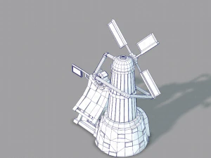 wind turbine v01 3D Model