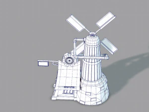 wind turbine v01 3D Model