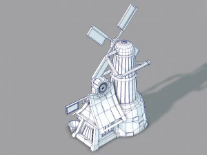wind turbine v01 3D Model