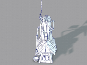 wind turbine v01 Model 3D