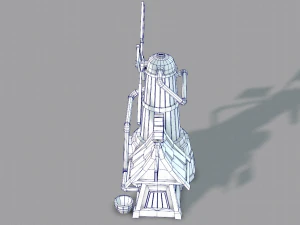 wind turbine v01 3D Model