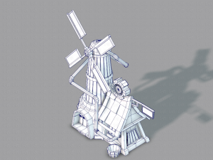 wind turbine v01 Model 3D