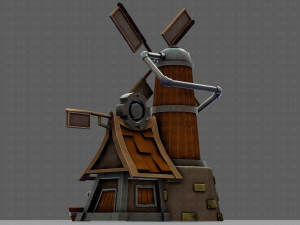 wind turbine v01 Model 3D