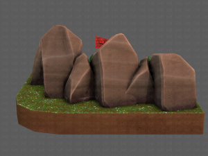 cartoon scenes v01 Modelo 3D