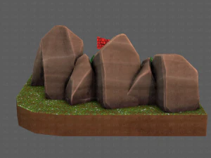 cartoon scenes v01 3D Model