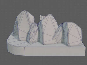 cartoon scenes v01 3D Model