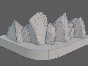 cartoon scenes v01 3D Model