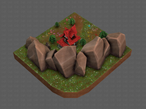 cartoon scenes v01 Modelo 3D